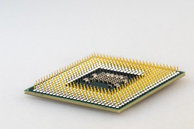Chip de microprocessador ou microcontrolador